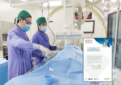 Bệnh viện Đa khoa tỉnh Quảng Ninh vinh dự nhận giải thưởng Vàng của Hội Đột quỵ Thế giới