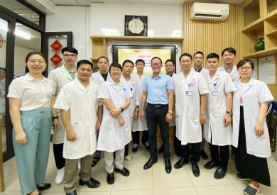 Kiến tập thực hành lâm sàng “Tiêm nội khớp, tiêm mô quanh gân dưới hướng dẫn siêu âm” khóa 1 tại Bệnh viện Đa khoa tỉnh Quảng Ninh