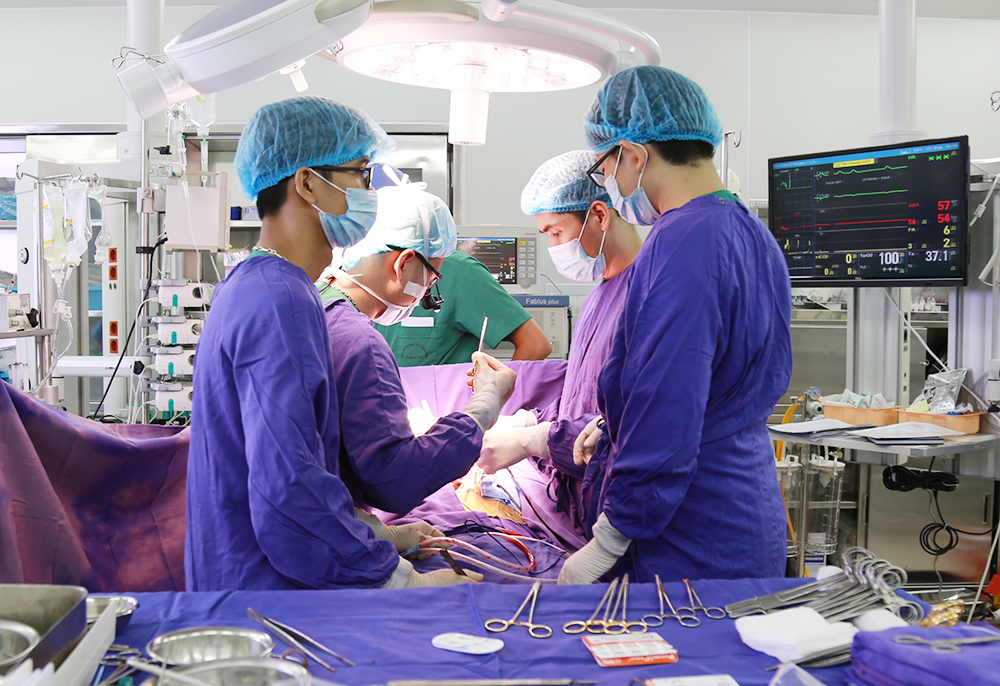 Bệnh viện Đa khoa tỉnh triển khai thành công mổ tim hở đợt 11