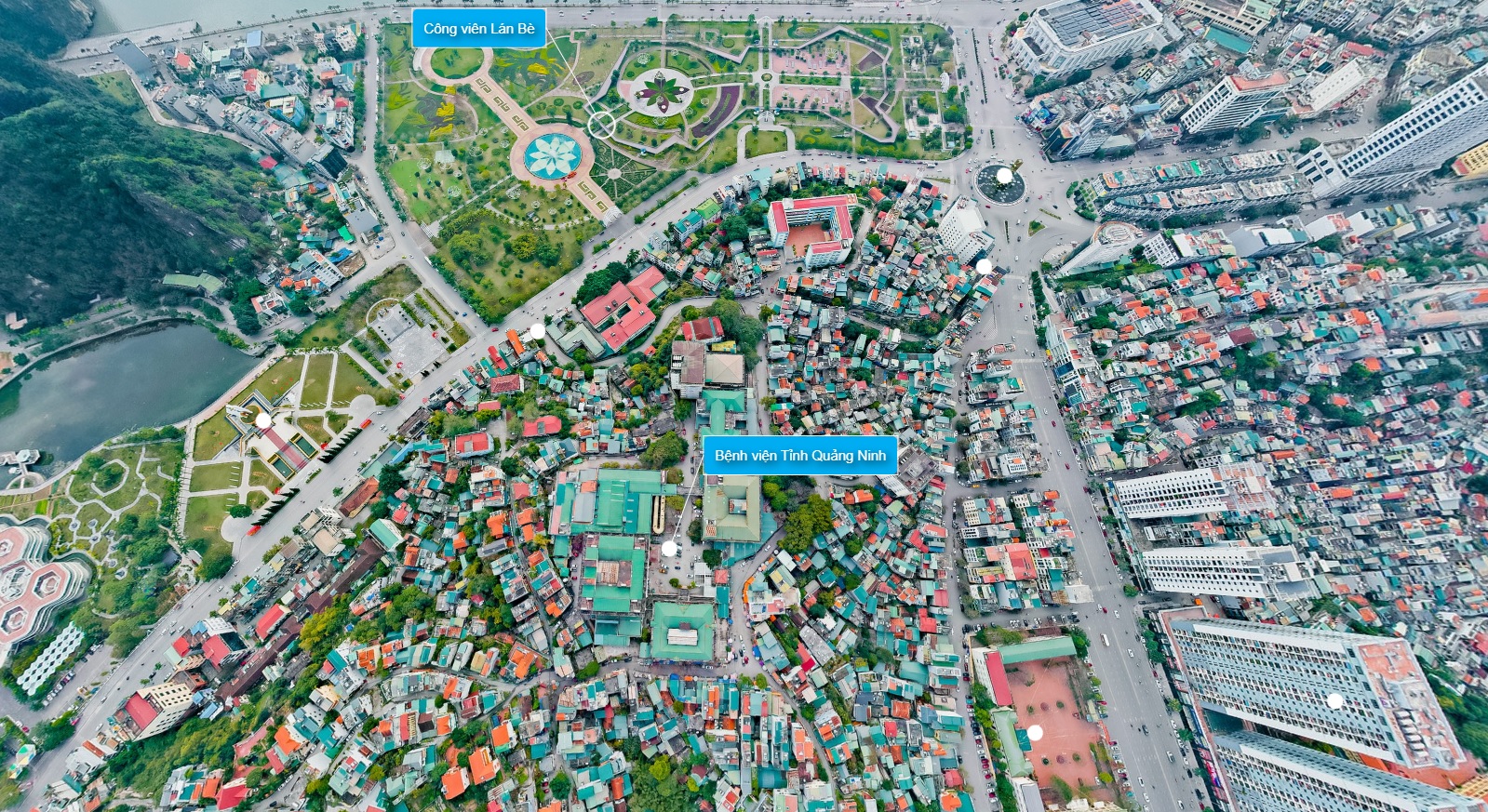 VR360 - sơ đồ thực tế ảo Bệnh viện Đa khoa tỉnh Quảng Ninh