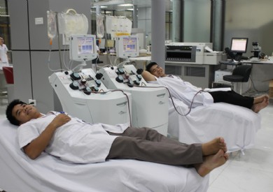 Tình nguyện hiến tiểu cầu, bác sĩ Bệnh viện tỉnh thêm một lần cứu người bệnh