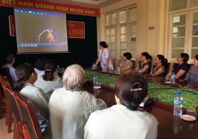 Bệnh viện Đa khoa tỉnh Quảng Ninh tổ chức tập huấn chuyên đề về Luật phòng chống tác hại thuốc lá