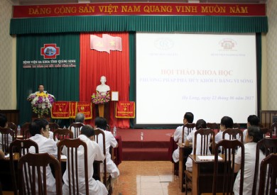 Hội thảo khoa học về “Phương pháp phá hủy khối u bằng Vi sóng”