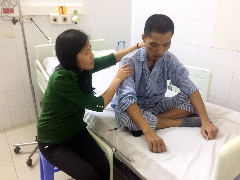 Một bệnh nhân bị vỡ gan thoát chết