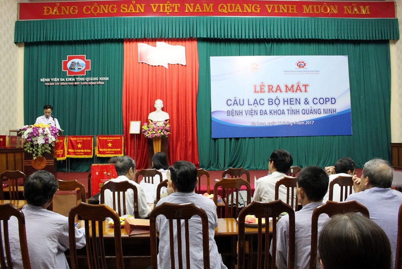 Bệnh viện Đa khoa tỉnh Quảng Ninh ra mắt Câu lạc bộ Hen và COPD