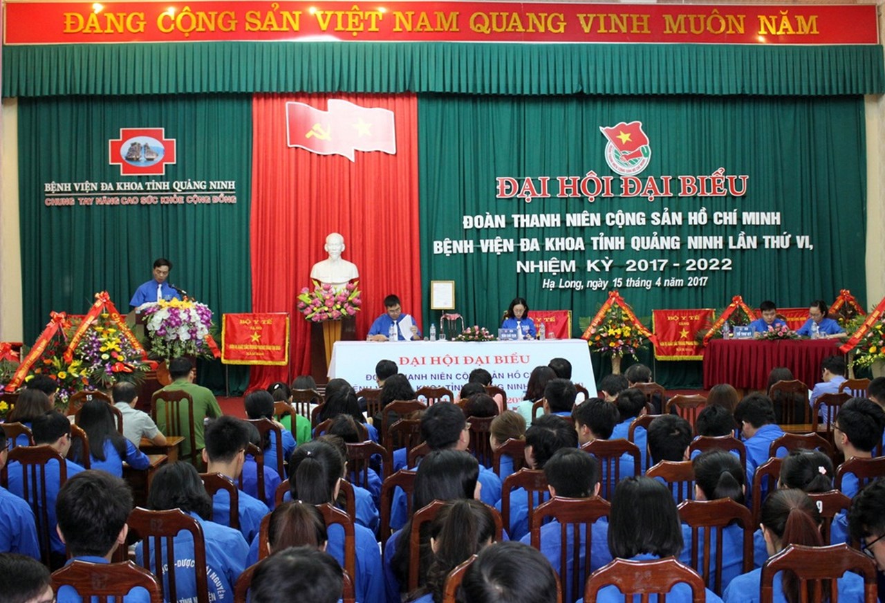Đại hội đại biểu Đoàn TNCS Hồ Chí Minh Bệnh viện Đa khoa tỉnh Quảng Ninh lần thứ VI, nhiệm kỳ 2017 -2020