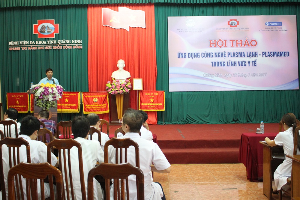 Bệnh viện Đa khoa tỉnh tổ chức Hội thảo ứng dụng công nghệ Plasma lạnh - PlasmaMed trong lĩnh vực y tế