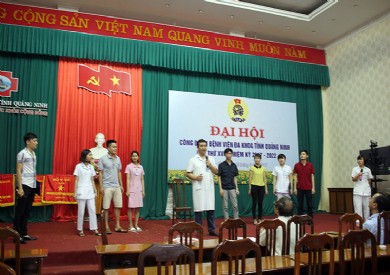 Bệnh viện Đa khoa tỉnh Quảng Ninh sẵn sàng cho Hội thi tìm hiểu về công tác cải cách hành chính