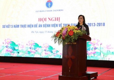 Bệnh viện ĐK tỉnh Quảng Ninh nhận bằng khen Bộ y tế trong Đề án Bệnh viện vệ tinh giai đoạn 2013-2018