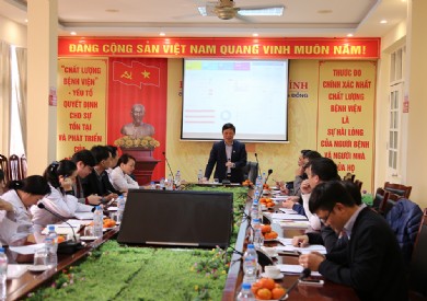 Cục Công nghệ thông tin Bộ Y tế khảo sát và làm việc tại Bệnh viện Đa khoa tỉnh Quảng Ninh