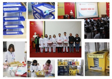 Bệnh viện ĐK tỉnh Quảng Ninh sôi nổi hưởng ứng ''Ngày hội 5s''