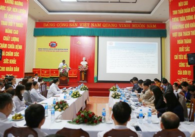 Bệnh viện Đa khoa tỉnh đạt 4,27/5 điểm theo Bộ tiêu chí đánh giá chất lượng bệnh viện của Bộ Y tế