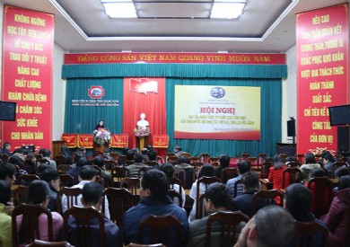 Bệnh viện Đa khoa tỉnh tổ chức Hội nghị học tập, quán triệt và thực hiện Nghị quyết Trung ương 6 khóa XII