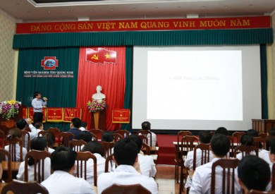 Bệnh viện ĐK tỉnh tổ chức tập huấn sử dụng phần mềm quản lý hình ảnh PACS