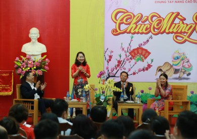 Bệnh viện Đa khoa tỉnh Quảng Ninh rộn ràng khai xuân Kỷ Hợi 2019