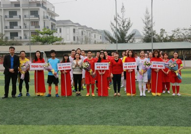 Tưng bừng Giải Bóng đá Bệnh viện Đa khoa tỉnh Quảng Ninh năm 2019