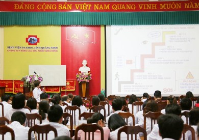 Bệnh viện ĐK tỉnh tổ chức tập huấn Đề án cải tiến chất lượng khoa phòng