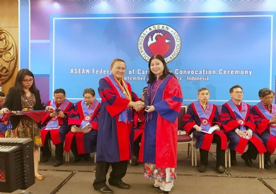 Nữ trưởng khoa Tim mạch trở thành thành viên chính thức của Liên đoàn Tim mạch Đông Nam Á