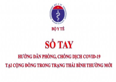 Sổ tay Hướng dẫn phòng, chống dịch Covid-19 tại cộng đồng trong trại thái bình thường mới
