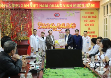 Bệnh viện Đa khoa tỉnh đảm bảo công tác y tế phục vụ Tết Nguyên đán Canh Tý 2020