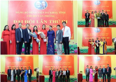 Tổ chức thành công Đại hội các Chi bộ Bệnh viện Đa khoa tỉnh Quảng Ninh nhiệm kỳ 2020-2022
