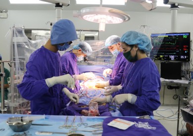 Bệnh viện Đa khoa tỉnh mổ tim hở đợt 23: Thêm 4 trái tim được hồi sinh nhịp đập