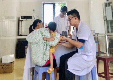Bệnh viện Đa khoa tỉnh khám và cấp phát thuốc miễn phí cho gần 560 lượt người dân Ba Chẽ