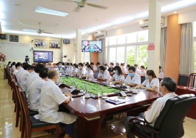 Bệnh viện Đa khoa tỉnh Quảng Ninh khám chữa bệnh từ xa với Bệnh viện Nội tiết Trung ương