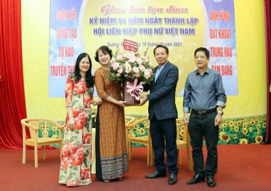 Giao lưu tọa đàm kỷ niệm 91 năm ngày thành lập Hội Liên hiệp Phụ nữ Việt Nam 20/10