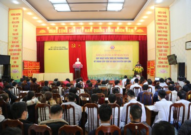 Bệnh viện Đa khoa tỉnh tổ chức khóa đào tạo về phương pháp, kỹ năng cấp cứu và vận chuyển cấp cứu
