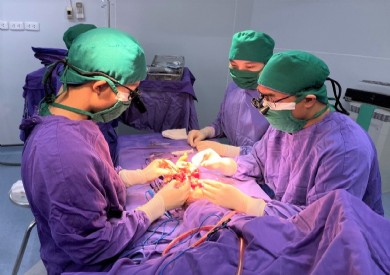Bệnh viện Đa khoa tỉnh: Phẫu thuật nối ghép thành công vết thương đứt gần rời bàn tay do tai nạn máy cưa
