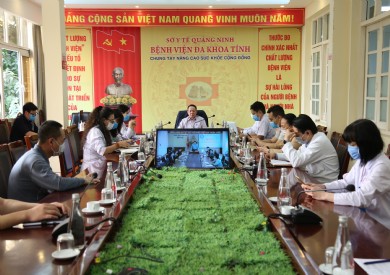 Trực tuyến Hội nghị sơ kết công tác phòng chống dịch COVID-19