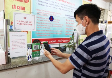 Bệnh viện Đa khoa tỉnh thanh toán viện phí qua QR Code: Nhanh chóng và an toàn mùa dịch