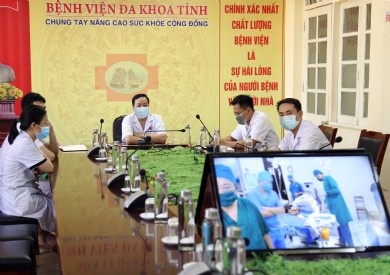 Phối hợp cấp cứu từ xa bệnh nhân tai nạn vỡ bàng quang, sốc mất máu nguy kịch