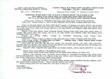 Thông báo kết quả lựa chọn đơn vị diệt và kiểm soát chuột (4129)