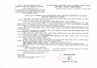 Thông báo kết quả lựa chọn đơn vị (4138)