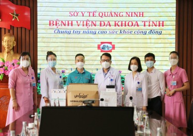 Tiếp thêm sức mạnh cùng Bệnh viện Đa khoa tỉnh đẩy lùi dịch Covid-19