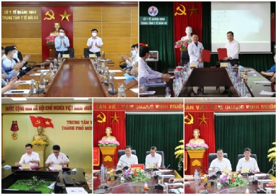 Bệnh viện Đa khoa tỉnh Quảng Ninh khảo sát đào tạo và chỉ đạo tuyến năm 2022 tại tuyến y tế cơ sở
