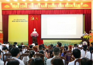 Hội nghị học tập làm theo tư tưởng, đạo đức Hồ Chí Minh năm 2022 về xây dựng đội ngũ cán bộ đảng viên