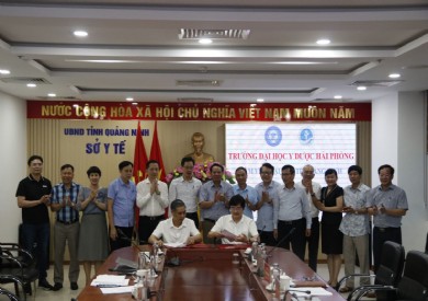 Ký kết thỏa thuận hợp tác phát triển giữa trường Đại học Y Dược Hải Phòng và Sở Y tế tỉnh Quảng Ninh