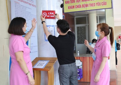 Xây dựng môi trường Bệnh viện Đa khoa tỉnh Quảng Ninh không khói thuốc lá