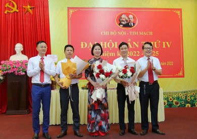 Đại hội điểm Chi bộ Nội Tim mạch Bệnh viện Đa khoa tỉnh lần thứ IV, nhiệm kỳ 2022 - 2025