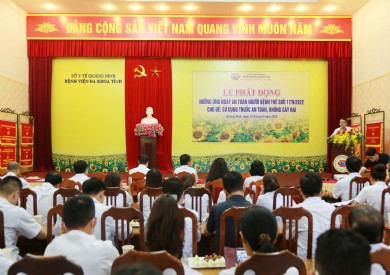 Bệnh viện Đa khoa tỉnh Quảng Ninh phát động hưởng ứng ngày An toàn người bệnh Thế giới năm 2022