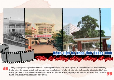 Bệnh viện Đa khoa tỉnh Quảng Ninh nhìn lại những chặng đường đã qua