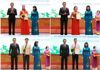 4 đảng viên ưu tú của Đảng bộ Bệnh viện Đa khoa tỉnh vinh dự được trao quyết định kết nạp Lớp đảng viên tiêu biểu nhân kỷ niệm 60 năm Ngày thành lập tỉnh