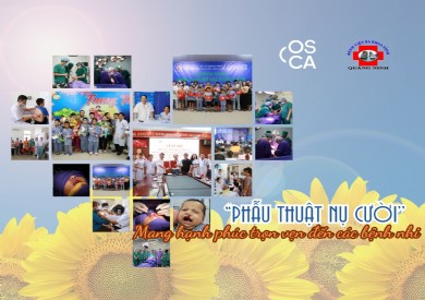 ''Phẫu thuật nụ cười'' mang hạnh phúc trọn vẹn đến các bệnh nhi dị tật khe hở môi, vòm miệng
