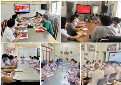 Đảng bộ Bệnh viện Đa khoa tỉnh sôi nổi tổ chức đợt sinh hoạt chính trị tư tưởng kỷ niệm 60 năm Ngày thành lập tỉnh Quảng Ninh