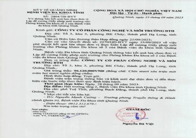 Thông báo kết quả lựa chọn đơn vị (2804)
