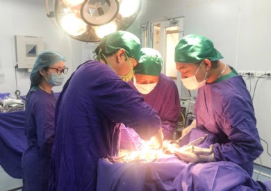 Xuyên Tết phẫu thuật cứu sống bệnh nhân vỡ u gan thoát ''cửa tử''