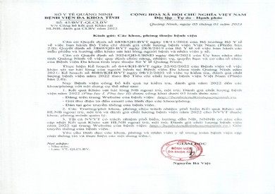 Công bố kết quả khảo sát hài lòng người bệnh, đánh giá chất lượng bệnh viện năm 2022 (45)